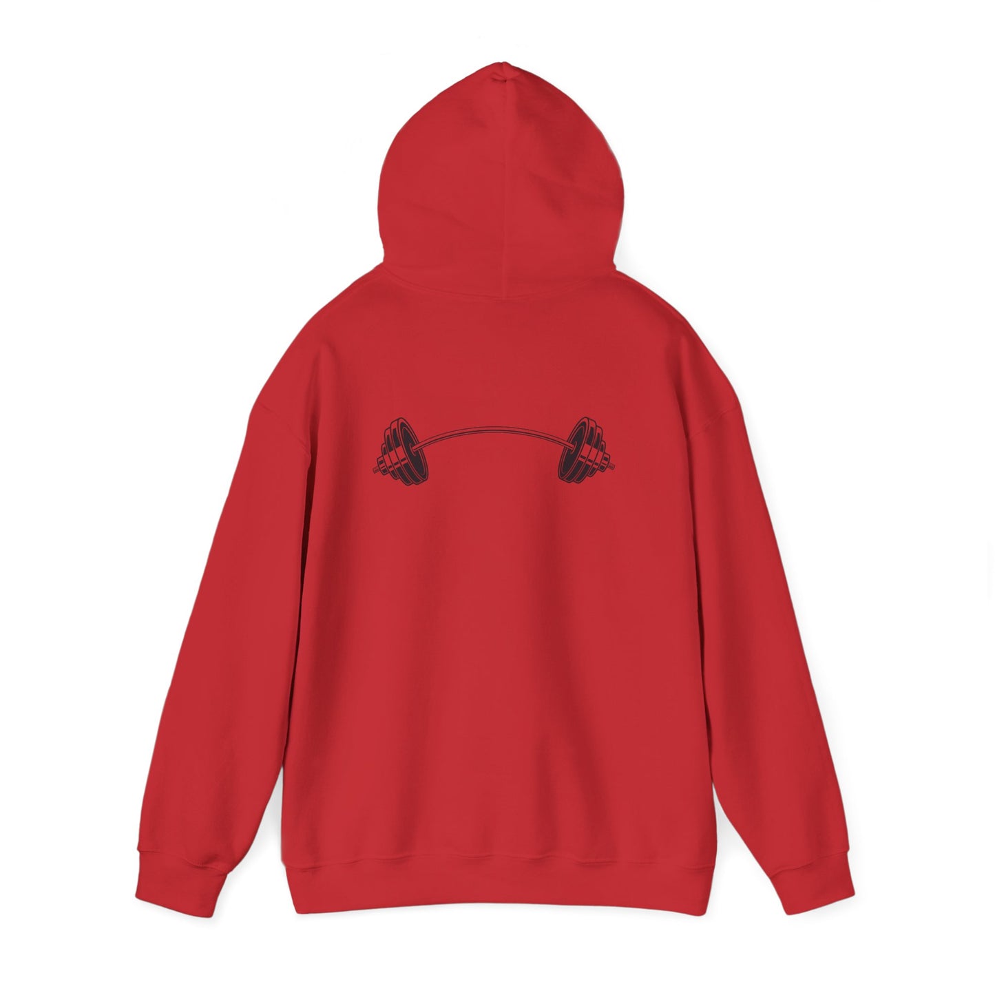 Death By 1000 Squats™ Hooded Sweatshirt - Red/Black