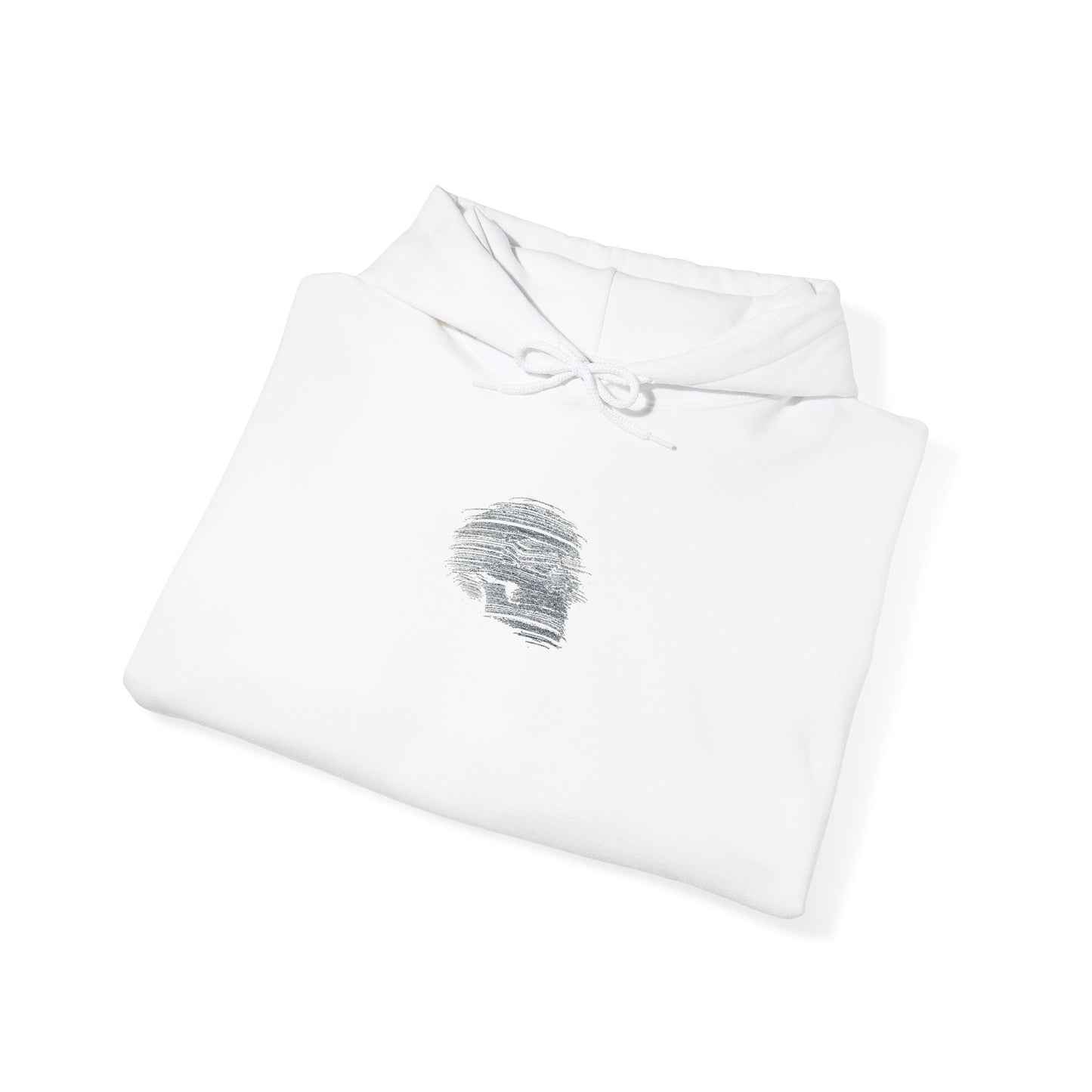 Embroidered Hoodie Sweatshirt - Death by 1000 Squats - Black/White/Red