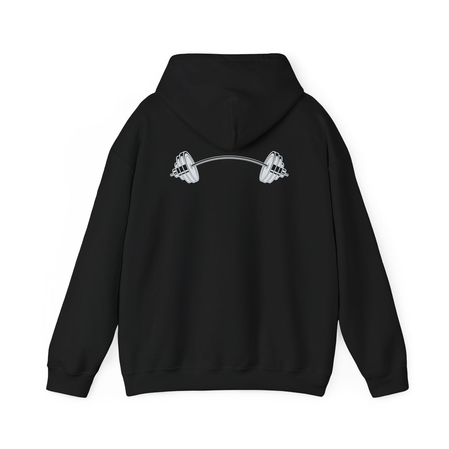 Death By 1000 Squats™ Hooded Sweatshirt - Black/White