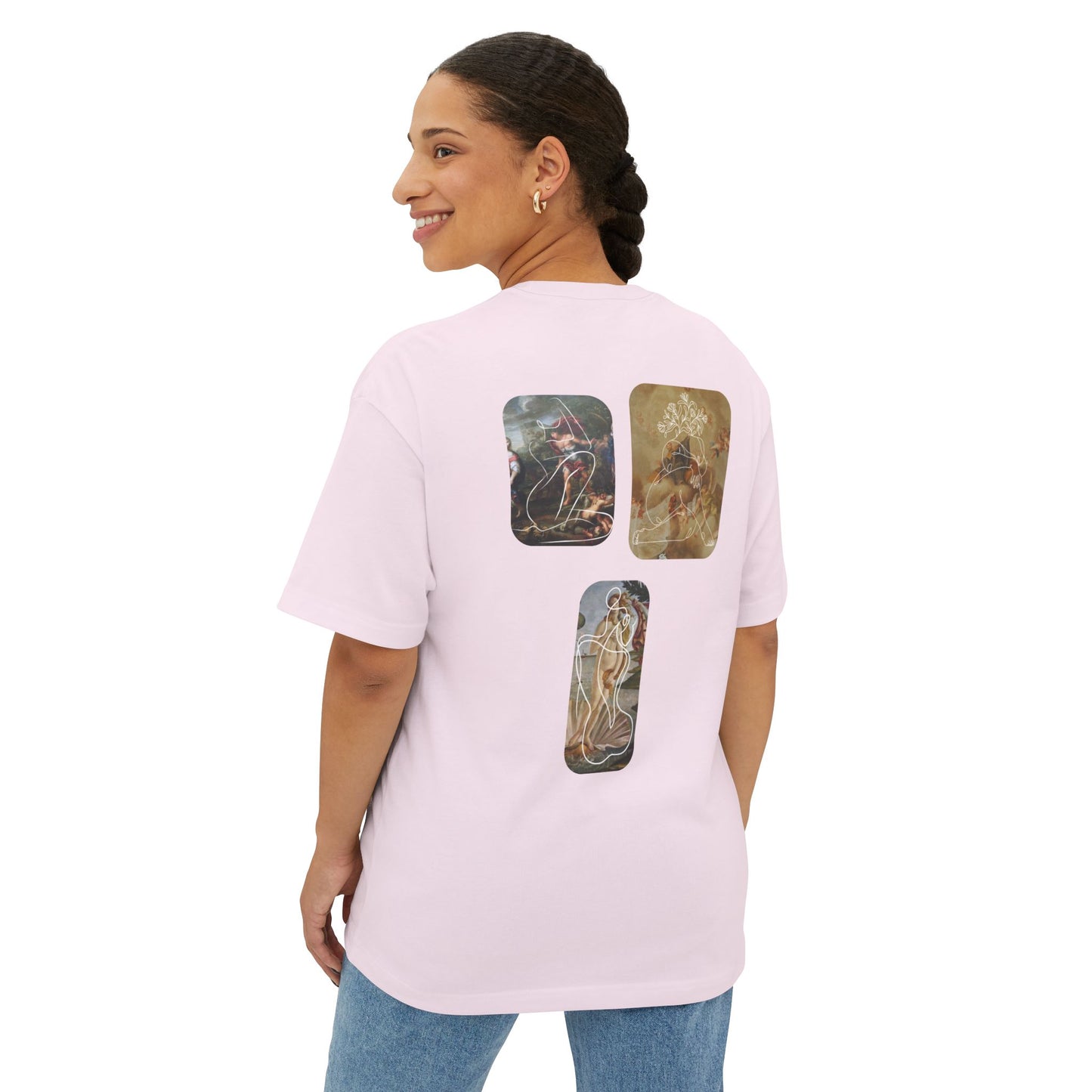Women's  Version - Work of Art Unisex Oversized Boxy Tee