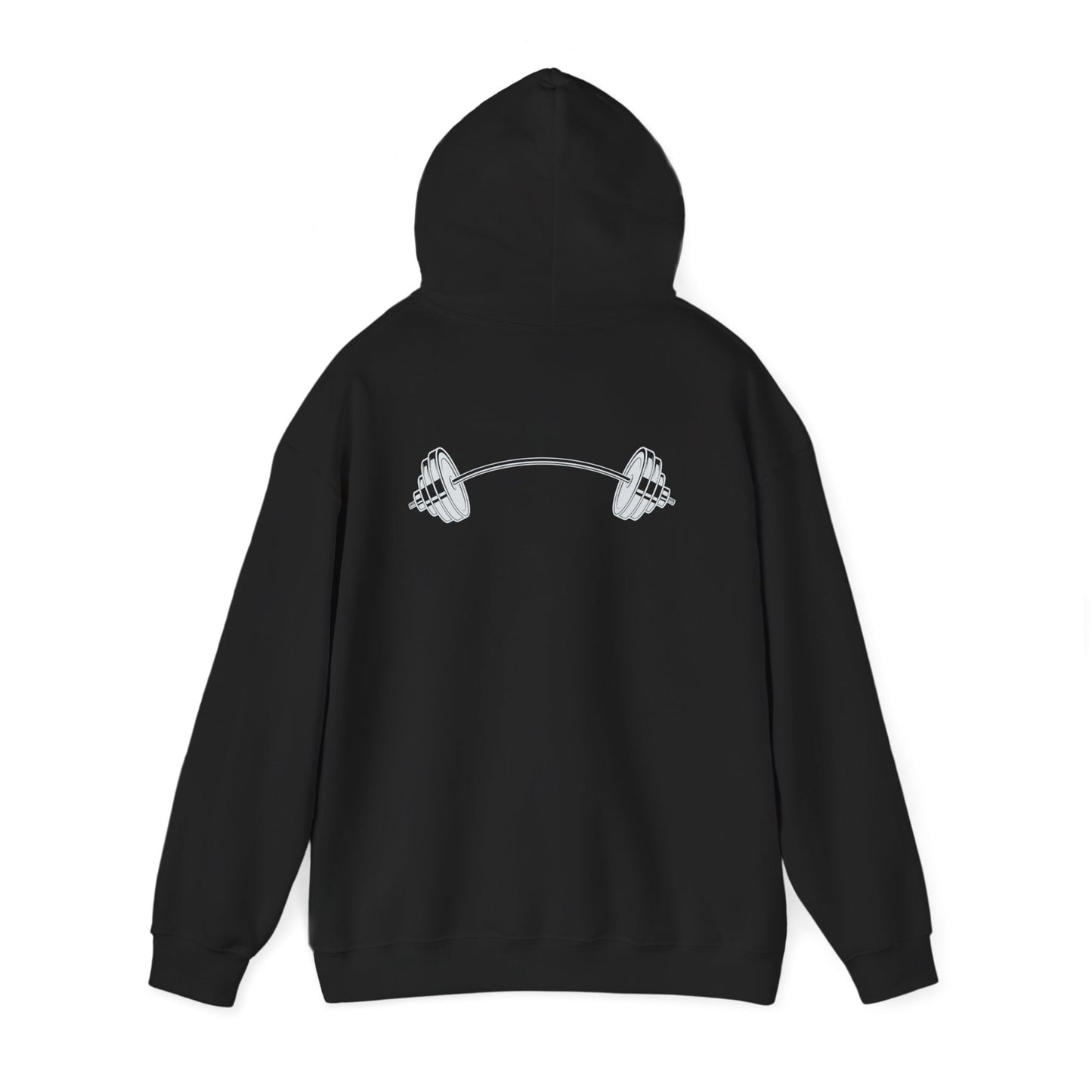 Death By 1000 Squats™ Hooded Sweatshirt - Black/White