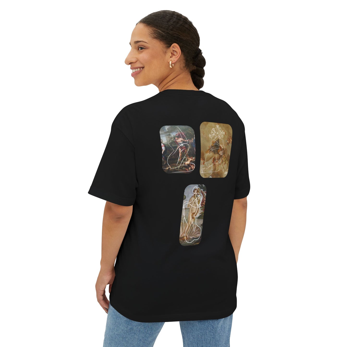 Women's  Version - Work of Art Unisex Oversized Boxy Tee