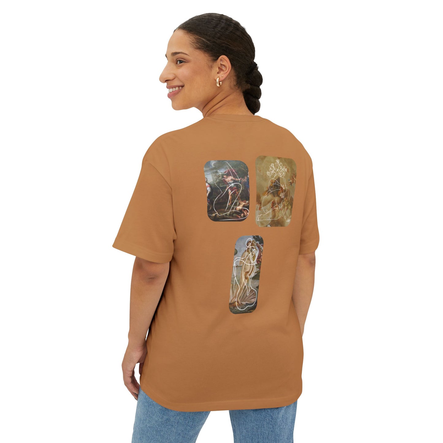Women's  Version - Work of Art Unisex Oversized Boxy Tee