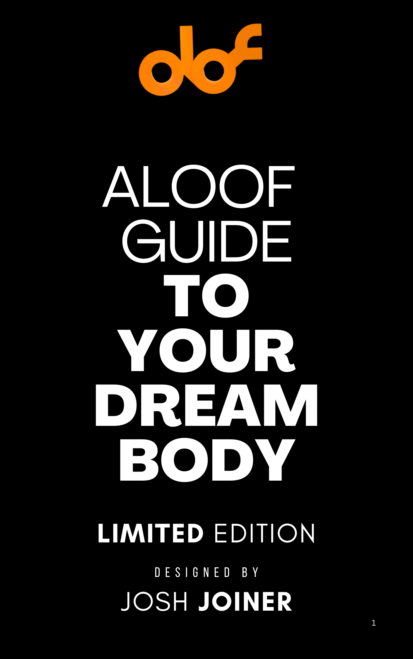 Aloof Athletics Workout Guide